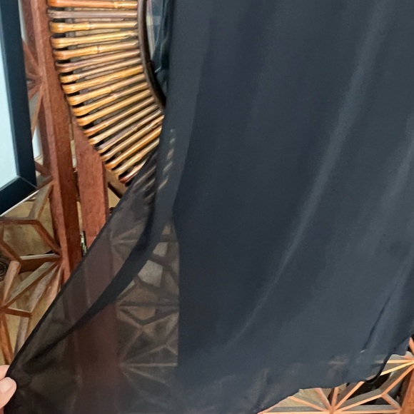 All Saints Draped & Rouched DropWaist LBD - Picture 5 of 7